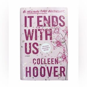 It Ends With Us Exclusive Collector's Edition Book- Perfect condition